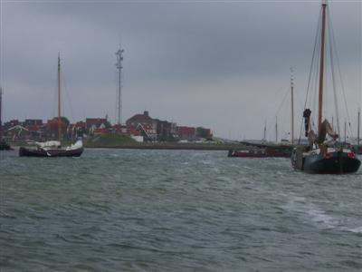 het groene strand van Terschelling bij hoogwater